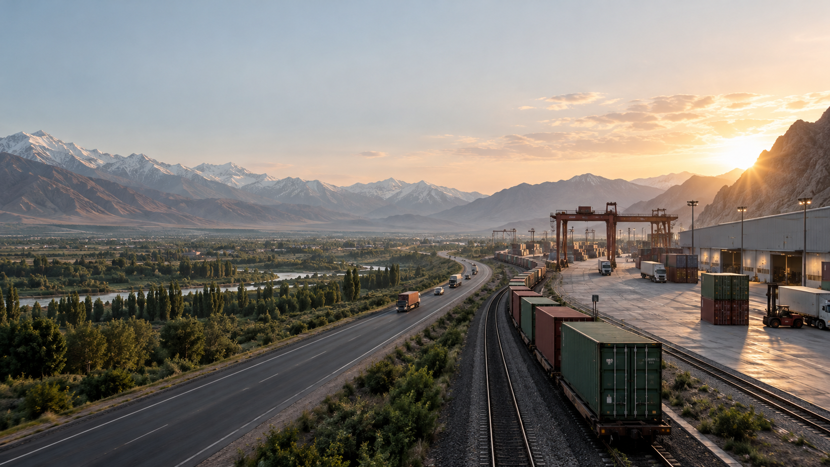 Iran and Eurasia trade corridor